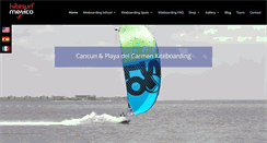 Desktop Screenshot of kitesurfmexico.com